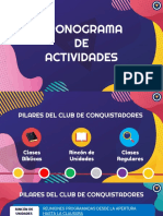 Cronograma de Actividades