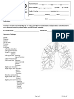 Bronchoscopy Form