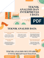 Bab 8 Teknik Analisis Dan Interpretasi Data
