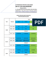 Jadwal Pat Dan Pengawas