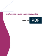 Analise de Solos para Fundacoes Unidade III