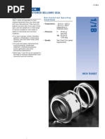 Elastomer Bellows Seal: Applications Non-Concurrent Operating Conditions