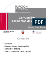 Corrupción: Elementos de Análisis