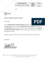 Carta Bancolombia