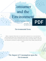 CH 13 - Consumer and The Environment