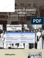 The Origins of Women's Suffrage: Giacomo Mariani, Alessandro Paesano, Gianmarco Pannunzio
