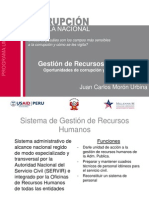 Gestión de Recursos Humanos: Oportunidades de Corrupción y Vigilancia