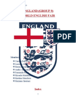 England (Group 9) World English Fair: Index