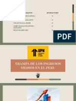 Trampa de Ingresos Medios en El Peru