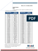 Donaldson Precio Unitario Donaldson Precio Unitario