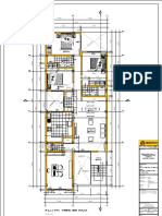 Diseño plano casa 3 dormitorios