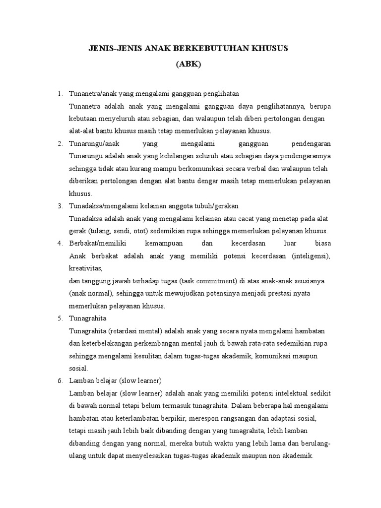 Jenis Jenis Abk Pdf