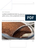 Ledene Kocke - Deserti - Deserti Bez Pečenja