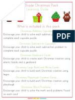 First Grade Christmas Pack