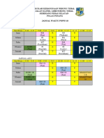 Jadual Kelas PDPR (Guru) 2021