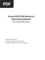 OTBI HCM Historical Reporting v2