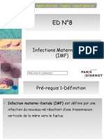 ED8- Infection Materno-foetales 2021