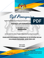 Certificate For - PENILAIAN KEFAHAMAN PENGISI...