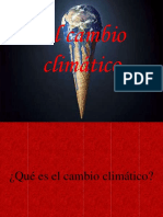 Cambio Climático en El Perú