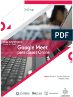 Guía de Estudio Google Meet para Clases Online Final