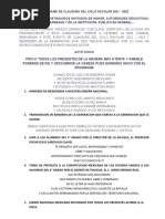 Juramento y Toma de Protesta | PDF | Ciencias sociales