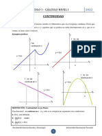 Calculo I - Continuidad