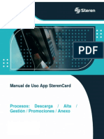 Manual de Uso de La App Steren Card - V3