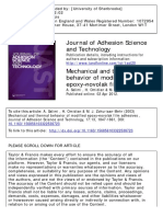 Mechanical and Thermal Behavior of Modi Fied Salimi2003