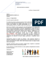 Carta de Presentacion Integra Salud - MALLAS RESORTES