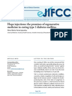 Hope Injections: The Promises of Regenerative Medicine in Curing Type 1 Diabetes Mellitus