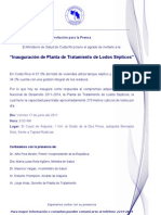 Invitación para La Prensa Planta de Lodos-1