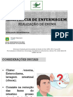 Realização de enema: cuidados e procedimentos