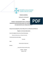 Oficina de Postgrados: Línea de Investigación, Innovación y Desarrollo Principal