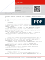 Decreto-41 - 12-ENE-2012 - PROMULGA LA CONVENCION INTERNACIONAL CONTRA EL DOPAJE EN EL DEPORTE Y SUS ANEXOS I Y II