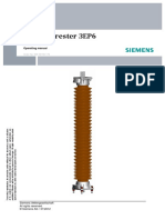 Surge Arrester 3EP6: Operating Manual