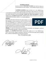 Documento Privado de Préstamo