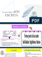 Expresión Escrita