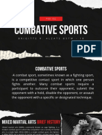 Combative Sports Fundamentals for MMA Beginners