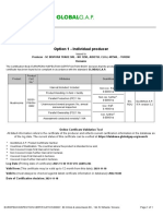 Option 1 - Individual Producer: Producer - SC Bispora Trade SRL - No 125B, Judetul Cluj, 407560, - Tureni Romania