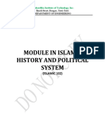 Module in Islamic History and Political System