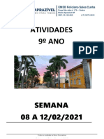 Atividades - 9º Ano - 1