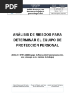 Analisis de Riesgo de Maquinaria y Equipo | PDF | Riesgo