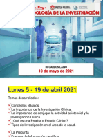 Clase 10 de Mayo de 2021 - Metodologia de La Investigacion