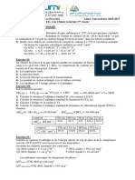 TD2 Chimie Generale +CORRIGE 2016-2017