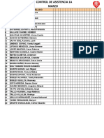 Control de Asistencia 2022