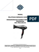 KEC - TR.02.003.01 Modul Mengeringkan Rambut (Agita)