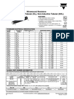 Vishay Dale HL & NHL Power Resistors