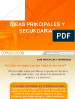 Ideas Principales y Sec.