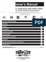 Tripp Lite Owners Manual 46107