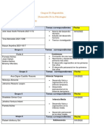 Grupos de Psicología Del Desarrollo